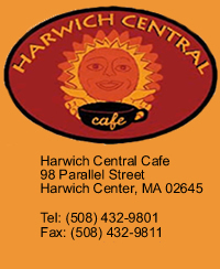 Harwich Central Cafe ad